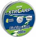 Jaxon Plecionka XTR Carp Sinking Line 10m / 25lbs / zielono-czarna